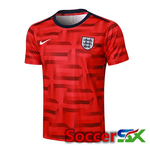 England Training T Shirt Red 2024/2025