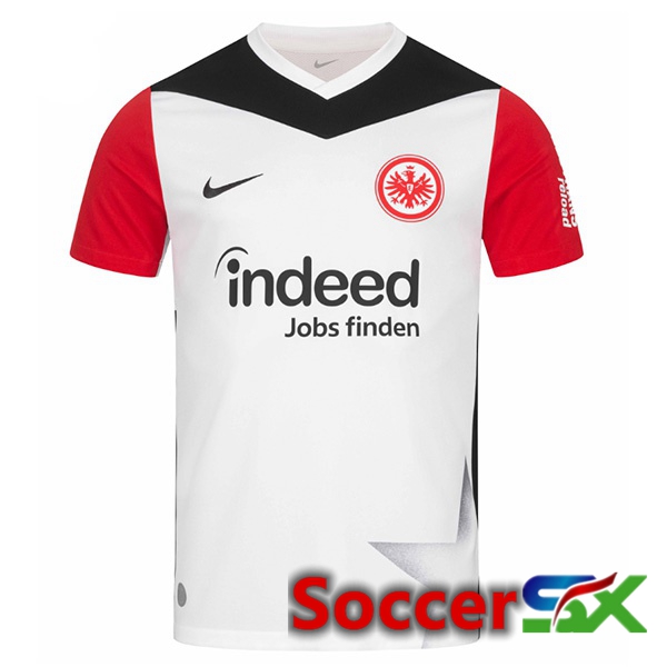 Eintracht Frankfurt Home Soccer Jersey White Red 2024/2025