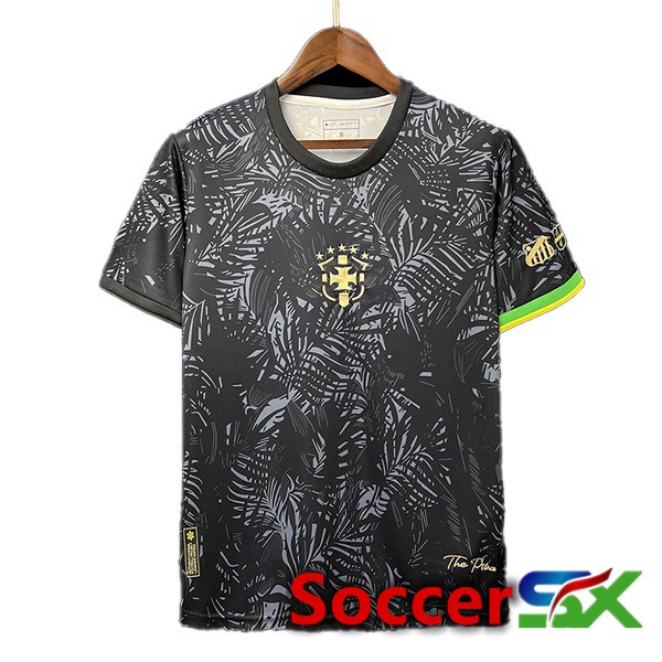 Brazil Soccer Jersey Special Edition Black 2024/2025