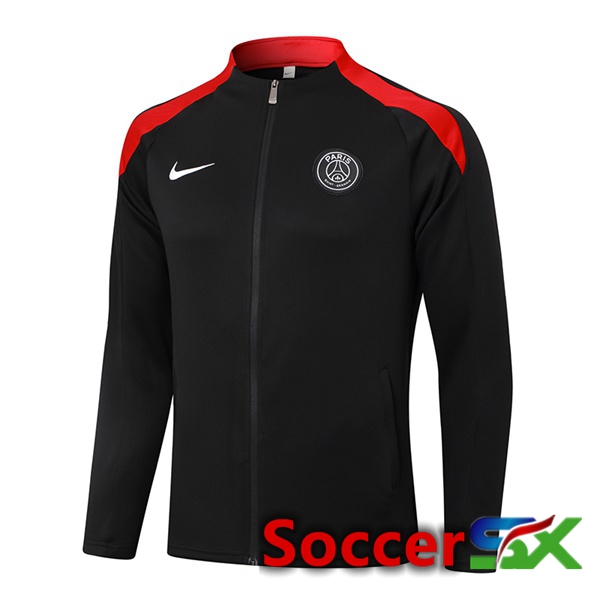 Paris PSG Training Jacket Black 2024/2025