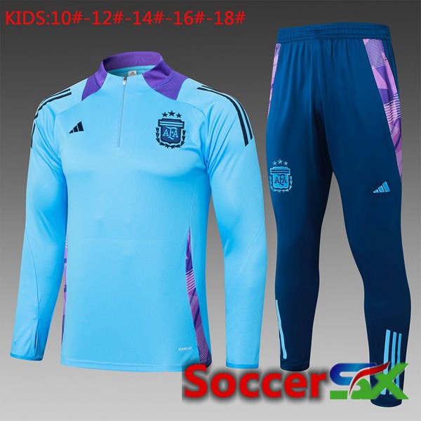 Argentina Kids kit Training Tracksuit Blue 2024/2025