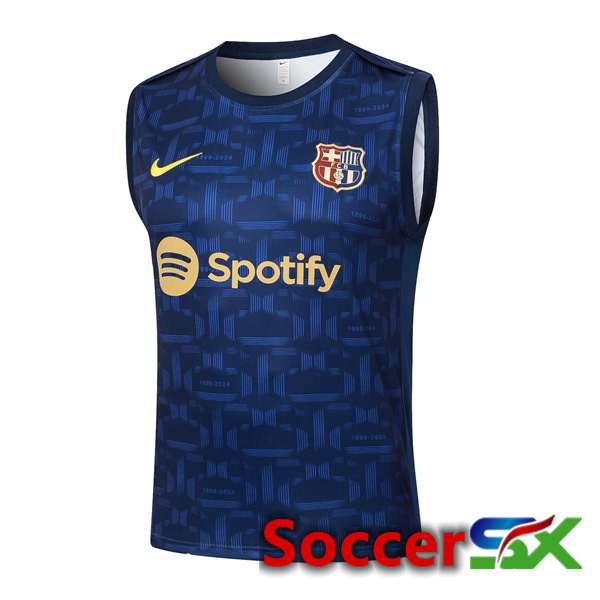 FC Barcelona Soccer Vest Blue Royal 2024/2025