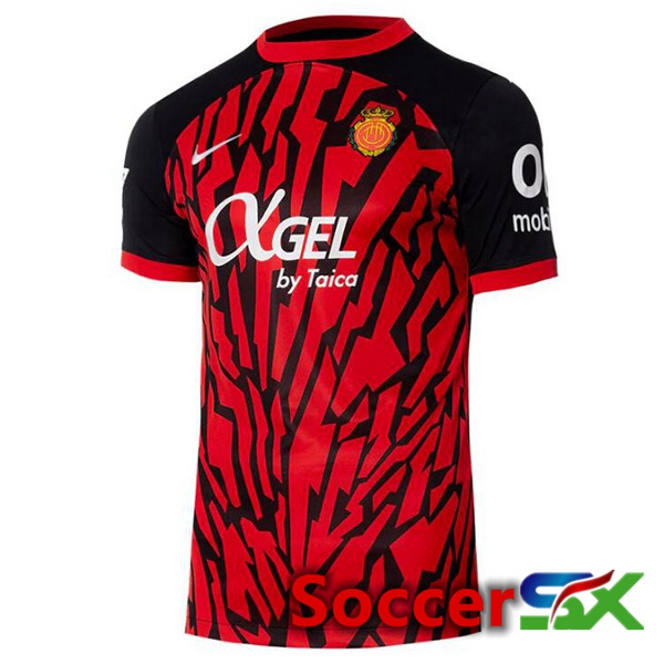 RCD Mallorca Home Soccer Jersey Red 2024/2025