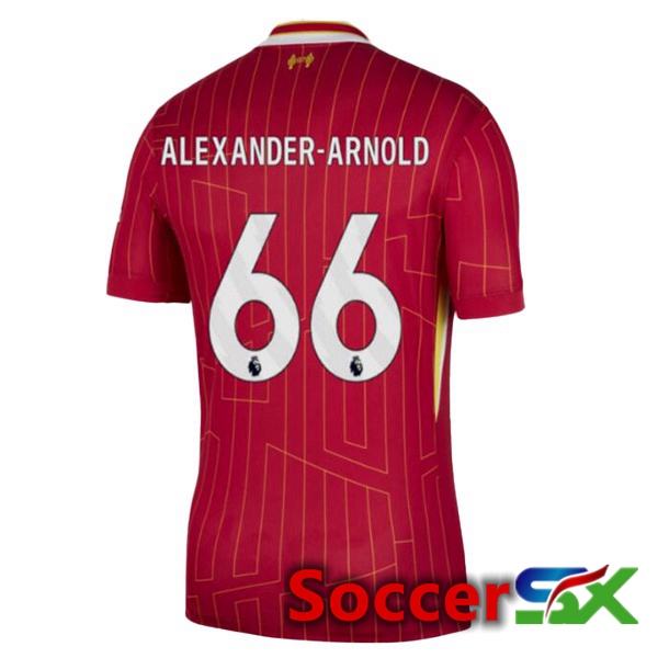 FC Liverpool (ALEXANDER-ARNOLD 66) Home Soccer Jersey Red 2024/2025