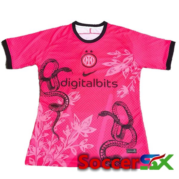 Inter Milan Soccer Jersey Special Edition Pink 2024/2025