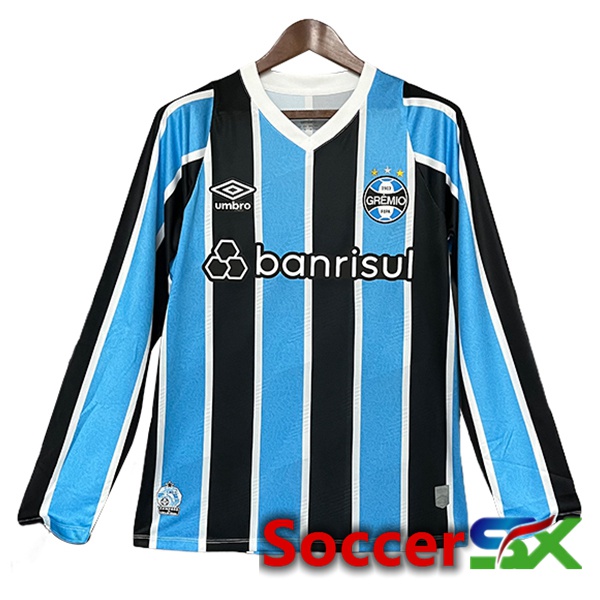 Gremio Home Soccer Jersey Long sleeve 2024/2025