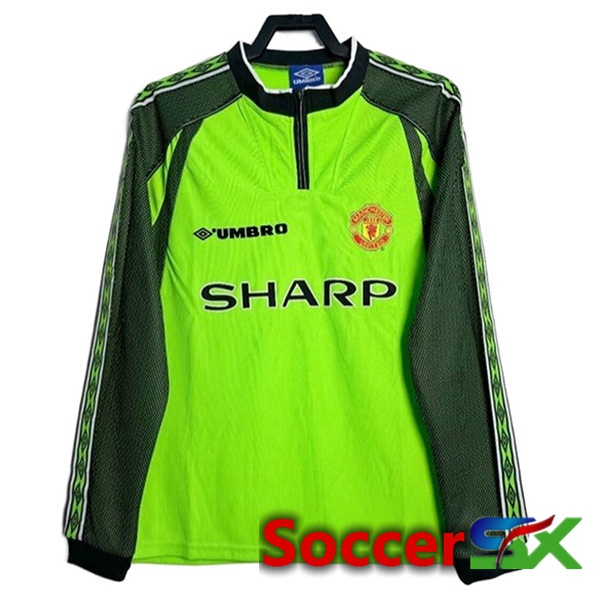 Manchester United Retro Goalkeeper Soccer Jersey Long sleeve 1998/1999