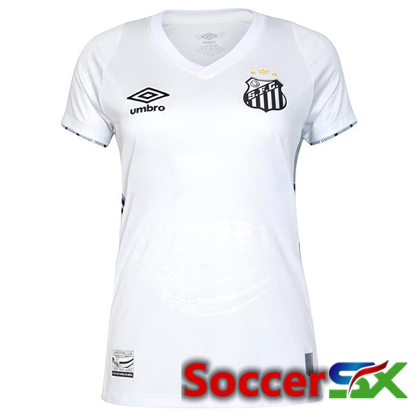 Santos FC Women Home Soccer Jersey 2024/2025