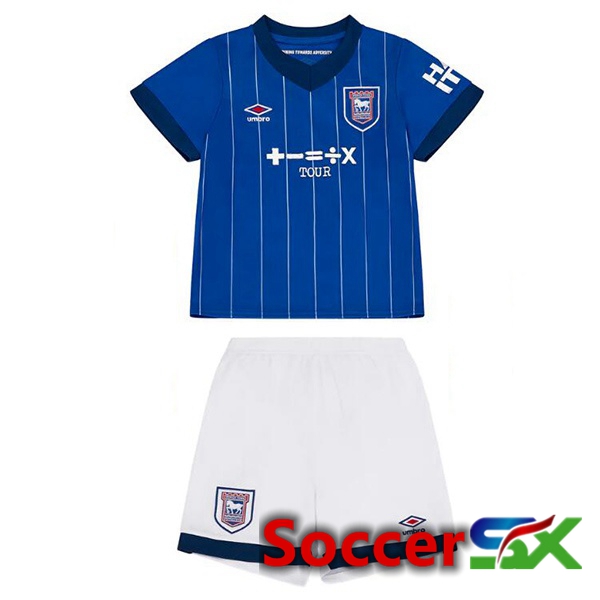 Ipswich Town Kids Home Soccer Jersey Blue 2024/2025