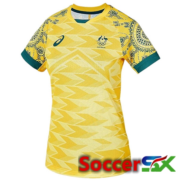 Australia Women Home Soccer Jersey 2024/2025