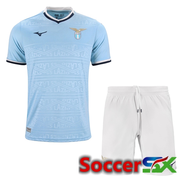 SS Lazio Home kit Soccer Jersey + Shorts 2024/2025