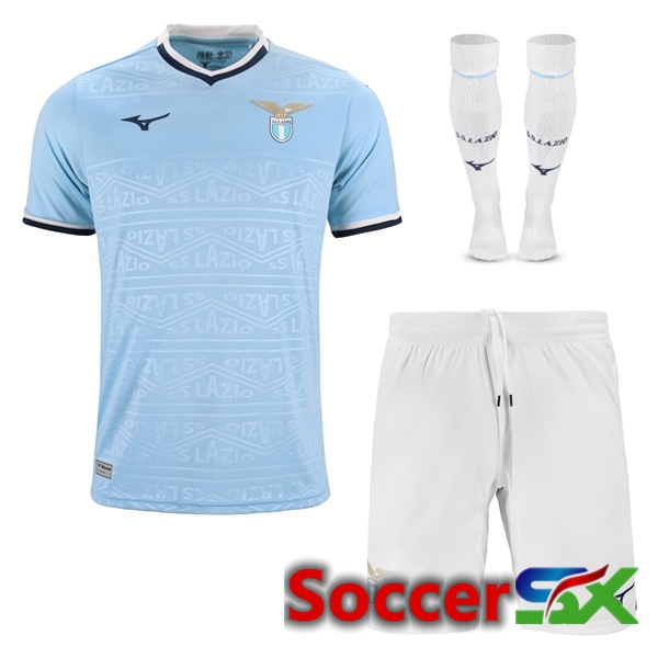 SS Lazio Home kit Soccer Jersey (Shorts + Socks) 2024/2025