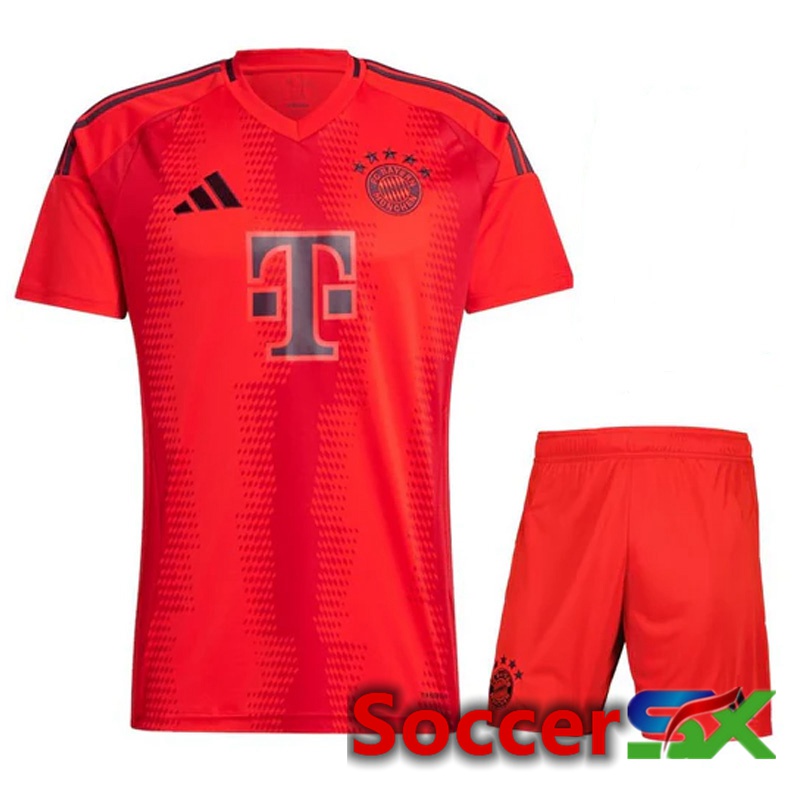 Bayern Munich Home kit Soccer Jersey + Shorts 2024/2025