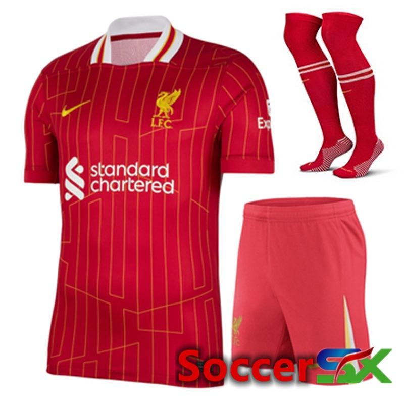 FC Liverpool Away kit Soccer Jersey (Shorts + Socks) 2024/2025