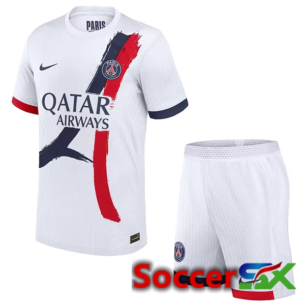 PSG Away kit Soccer Jersey + Shorts 2024/2025