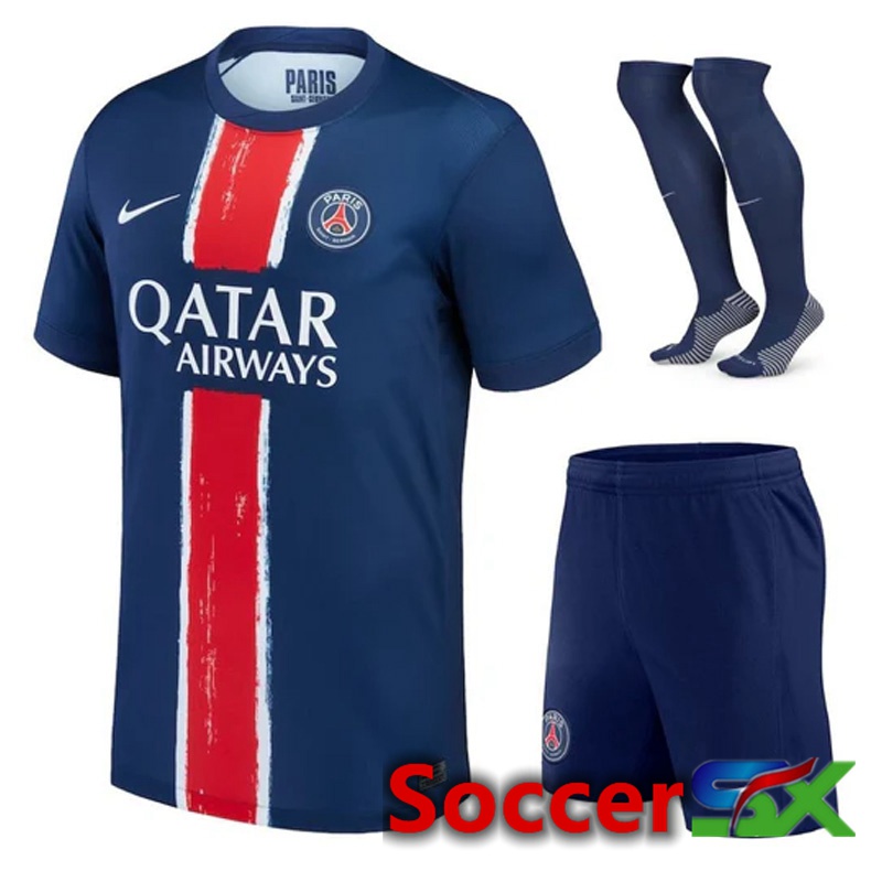 Paris PSG Away kit Soccer Jersey (Shorts + Socks) 2024/2025