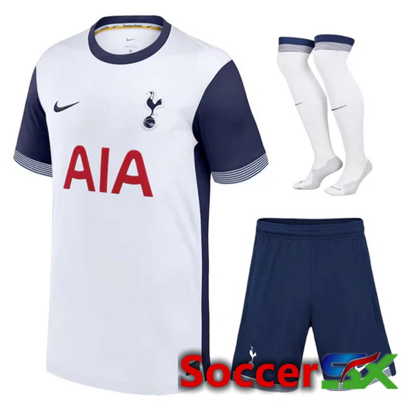 Tottenham Hotspurs Away kit Soccer Jersey (Shorts + Socks) 2024/2025