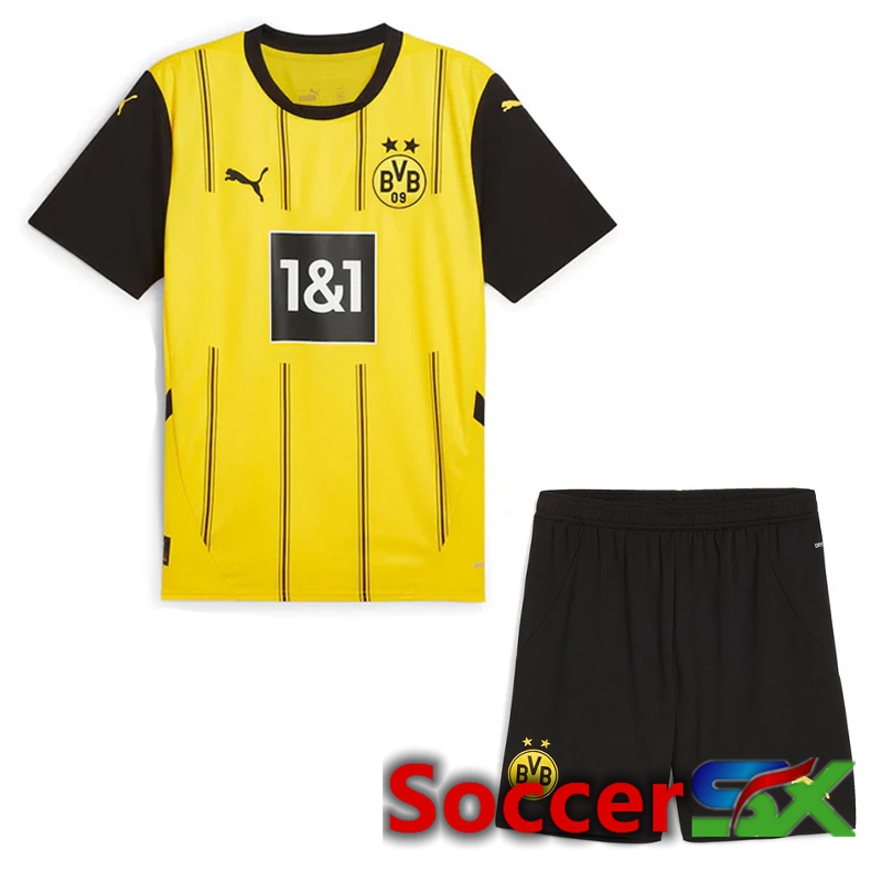 Dortmund BVB Home kit Soccer Jersey + Shorts 2024/2025