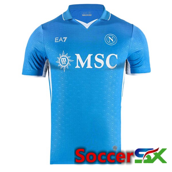 SSC Napoli Home Soccer Jersey Blue 2024/2025