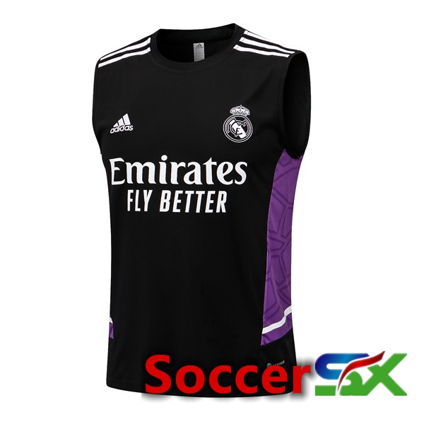 Real Madrid Soccer Vest Black 2022/2023