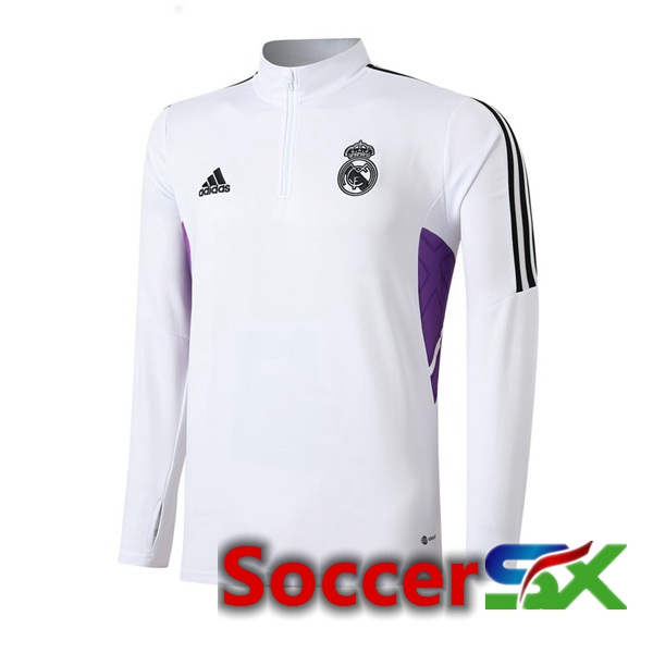 Real Madrid Training Sweatshirt White 2022/2023