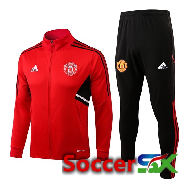 Manchester United Training Jacket Suit Red 2022/2023