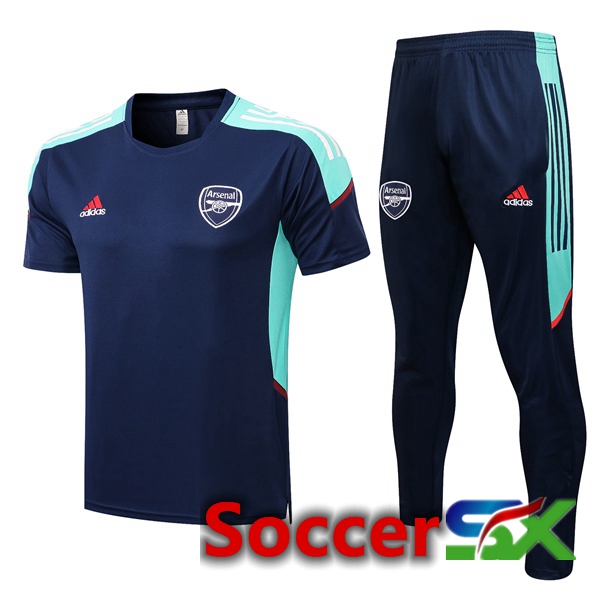 Arsenal Training T Shirt + Pants Royal Blue 2022/2023