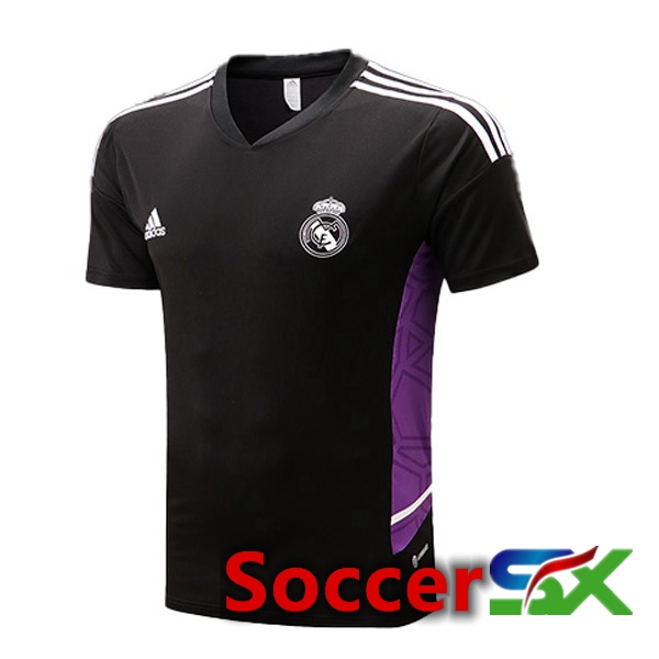 Real Madrid Training T Shirt Black 2022/2023