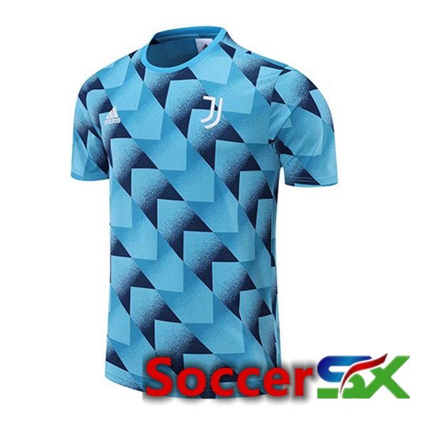 Juventus Training T Shirt Blue 2022/2023