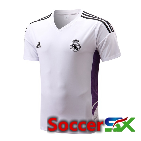 Real Madrid Training T Shirt White 2022/2023