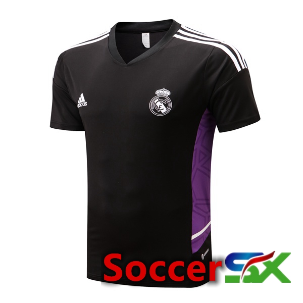 Real Madrid Training T Shirt Black 2022/2023