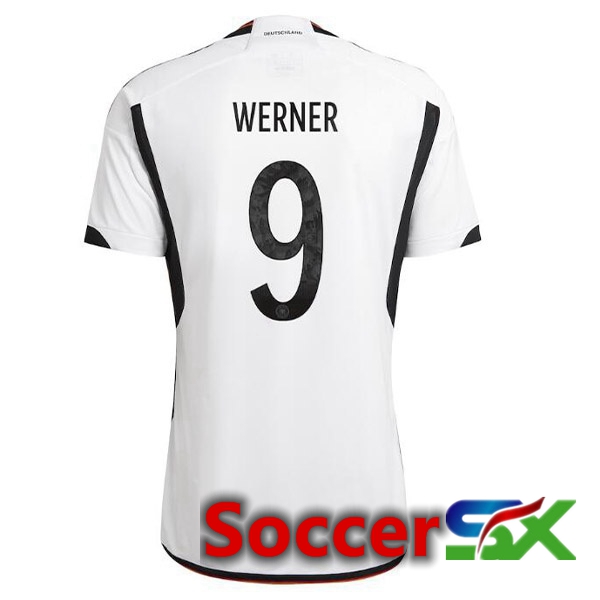 Germany (VOLLAND 9) Home Jersey Black White World Cup 2022