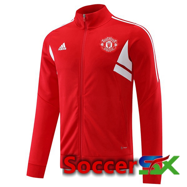 Manchester United Training Jacket Red 2022/2023