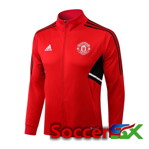 Manchester United Training Jacket Red 2022/2023