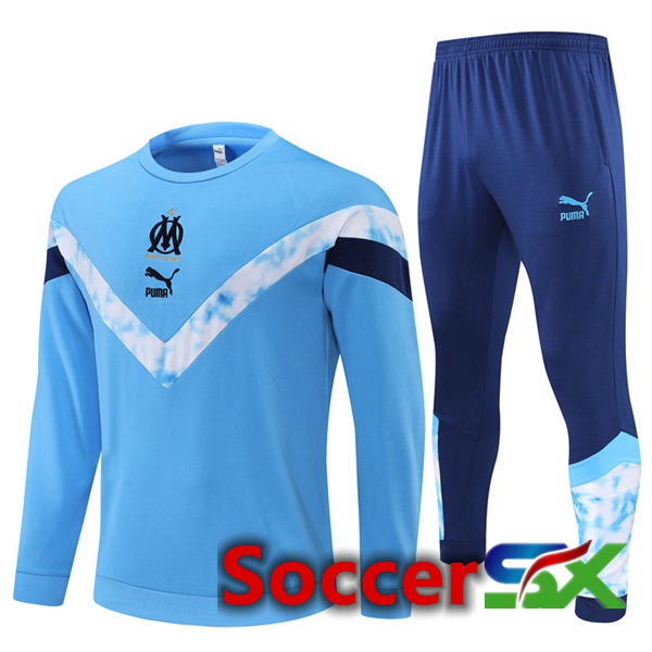 Marseille OM Training Tracksuit Blue 2022/2023