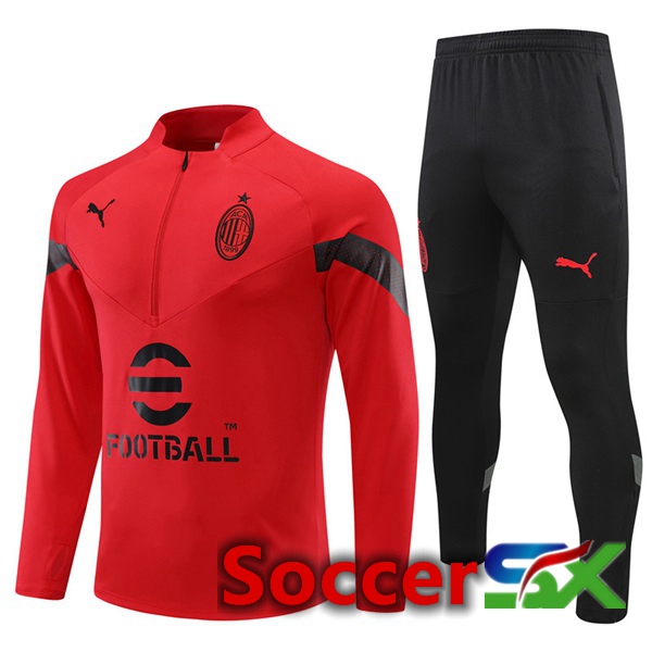 AC Milan Training Jacket Suit Red 2022/2023