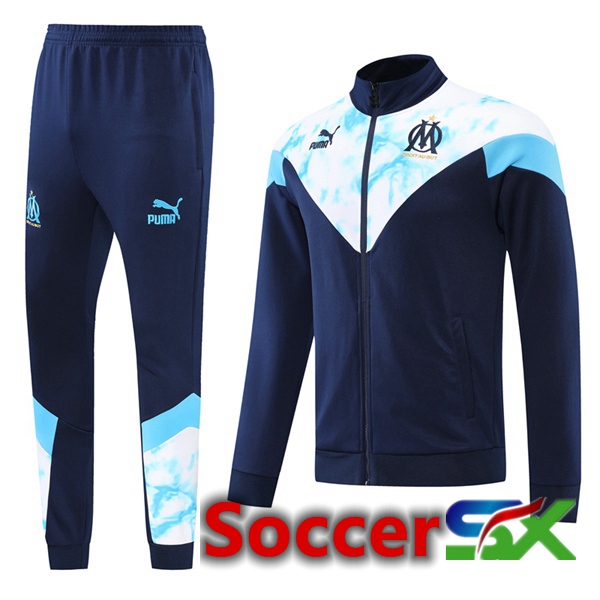 Marseille OM Training Tracksuit Windbreaker Royal Blue 2022/2023