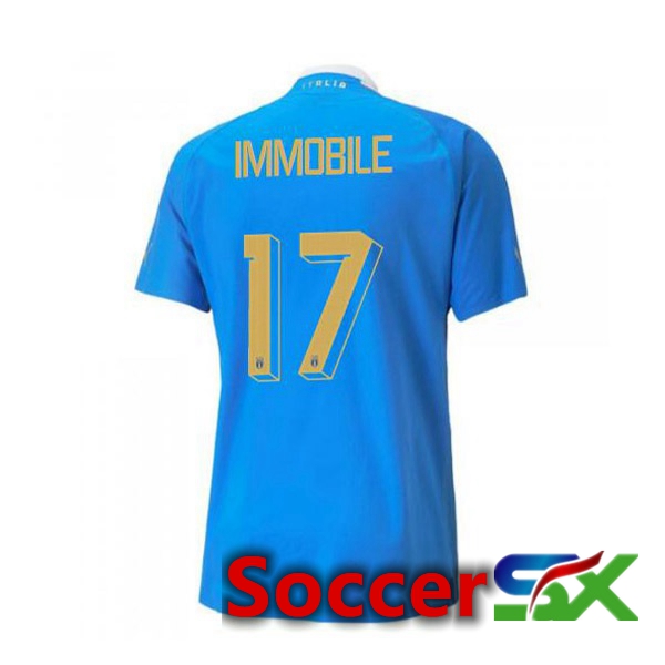 Italy锛圛mmobile 17锛塇ome Jersey Blue 2023/2023