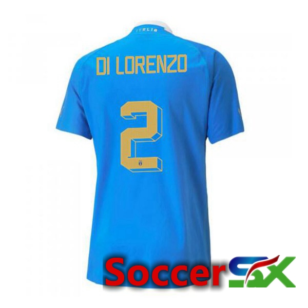 Italy锛圖i Lorenzo 2锛塇ome Jersey Blue 2023/2023