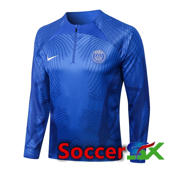 Paris PSG Training Sweatshirt Blue 2022/2023