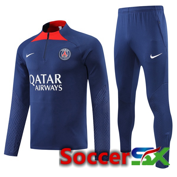 Paris PSG Training Jacket Suit Royal Blue 2022/2023