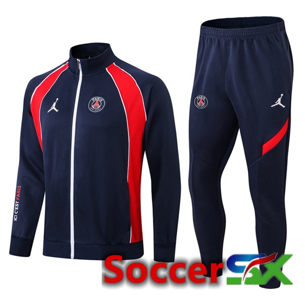 Paris PSG Training Jacket Suit Royal Blue Red 2022/2023