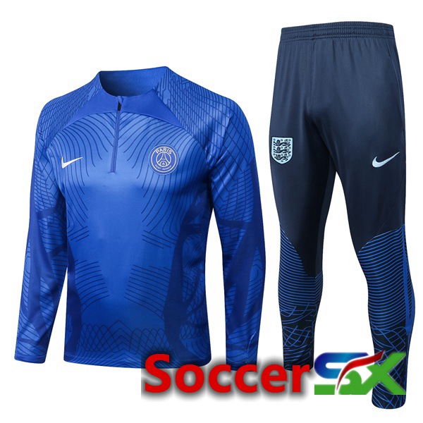 Paris PSG Training Jacket Suit Blue 2022/2023