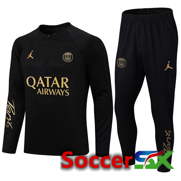Paris PSG Training Jacket Suit Black 2022/2023