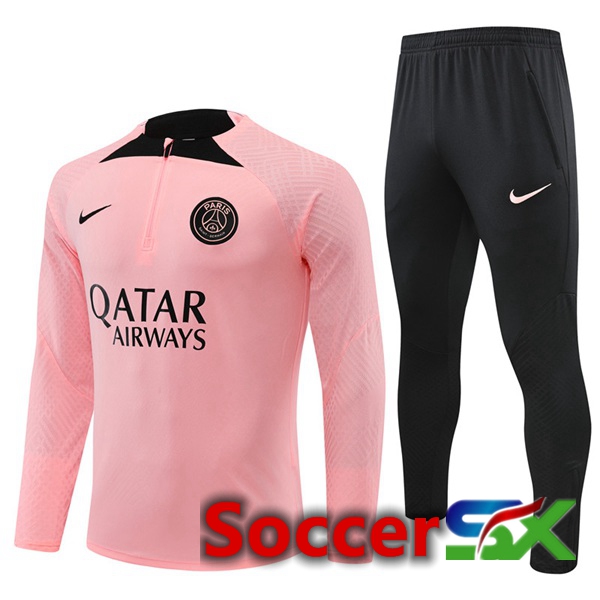 Paris PSG Training Jacket Suit Pink 2022/2023