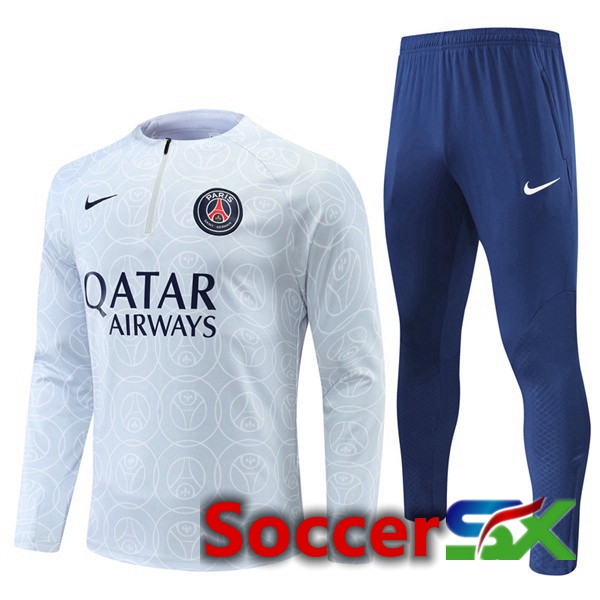 Paris PSG Training Tracksuit Grey 2022/2023