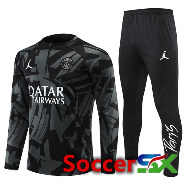 Paris PSG Training Tracksuit Black 2022/2023