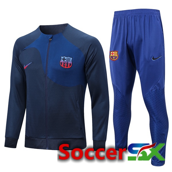 FC Barcelona Training Jacket Suit Royal Blue 2022/2023