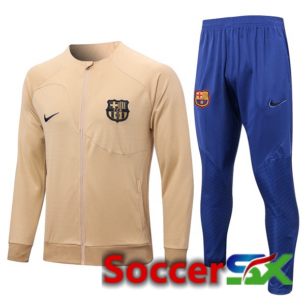 FC Barcelona Training Jacket Suit Brown 2022/2023