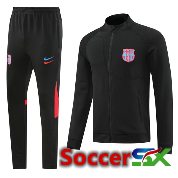 FC Barcelona Training Jacket Suit Black 2022/2023